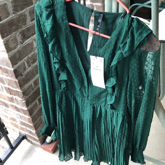 NWT ZARA DOTTED MESH PLAYSUIT JUMPSUIT - Picture 9 of 11